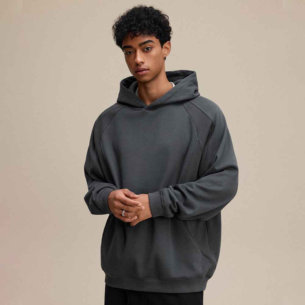 Colorblock Panel Design | Oversized Hoodie