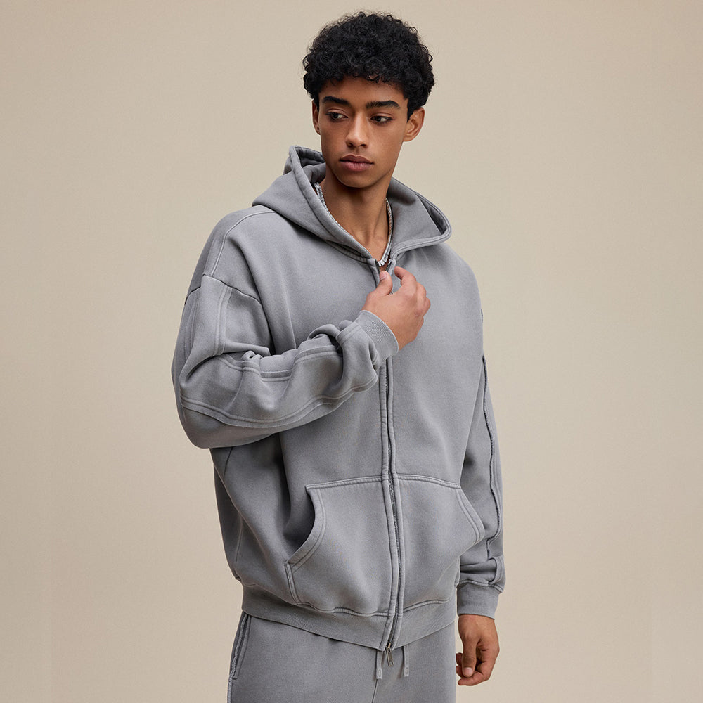 Vintage | Classic Zip Up Hoodie