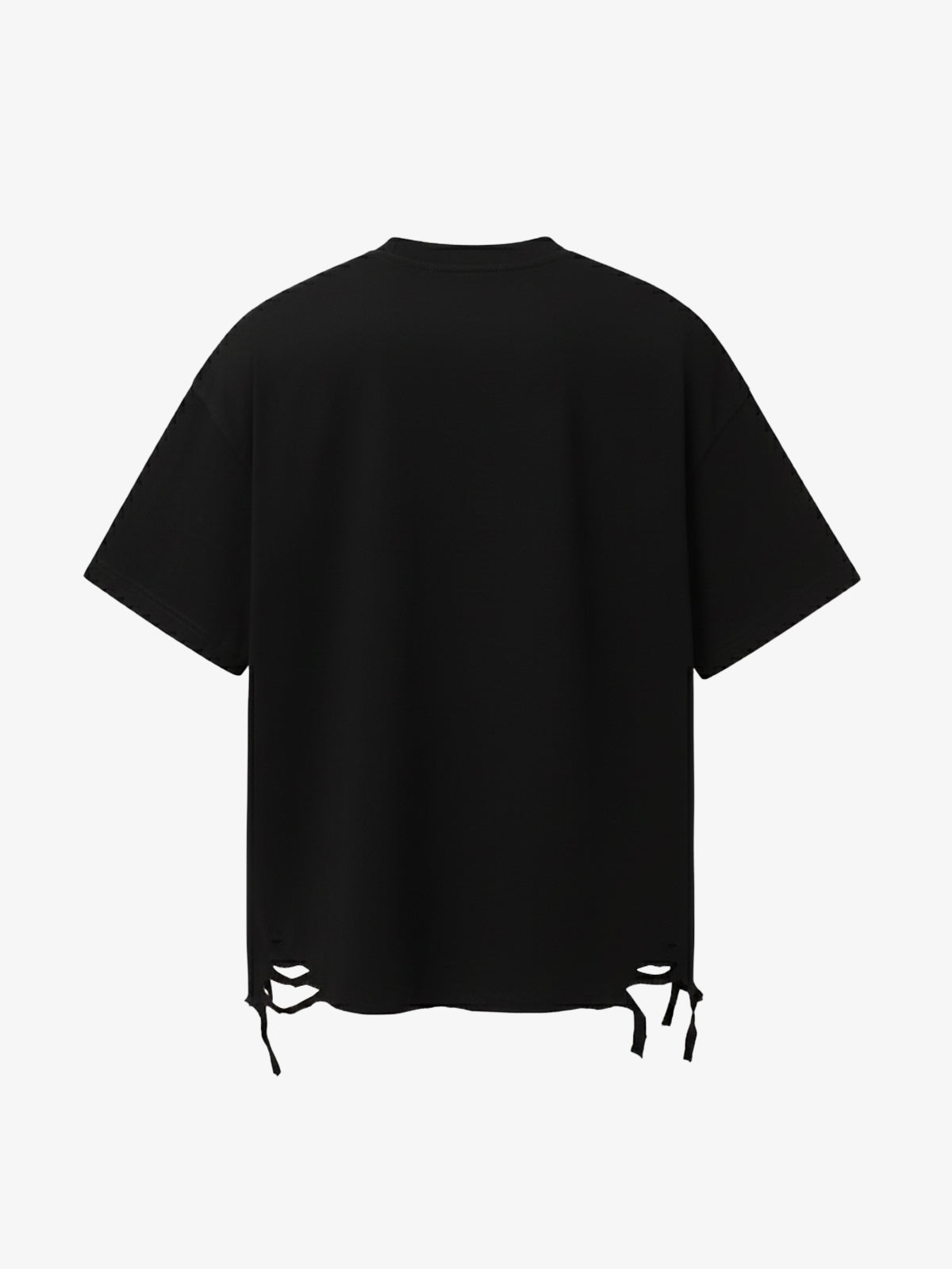 Distressed Graffiti Mouth Graphic T-Shirt - Luxuryurbanwear