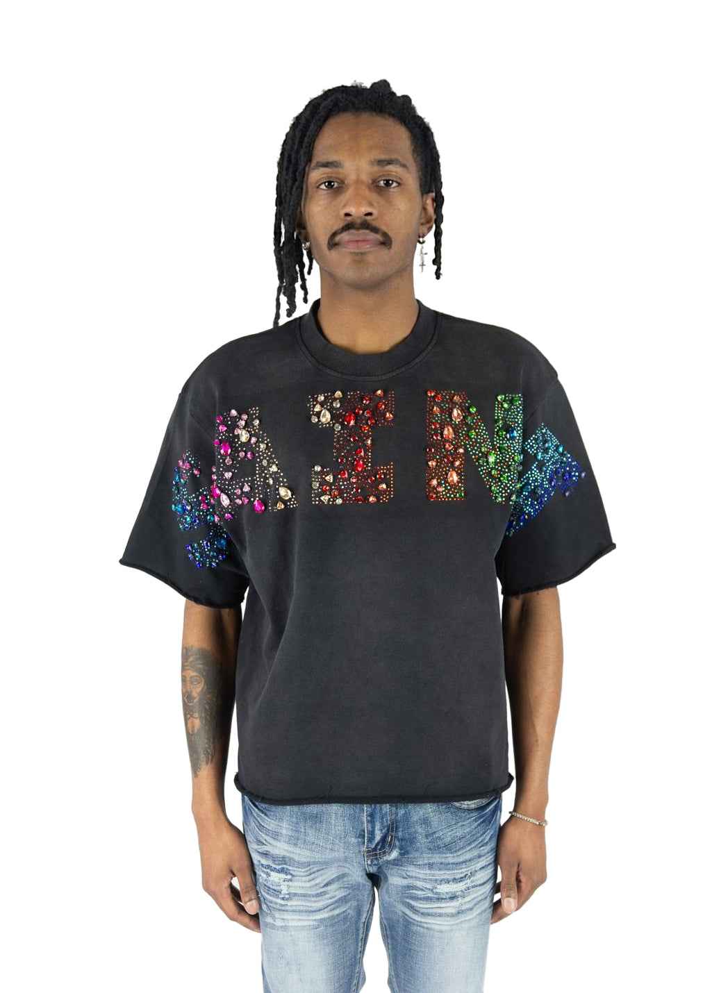 Rebel Denim Saint Tee - Black