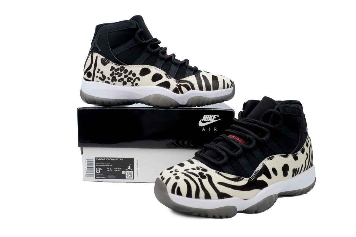 Custom Air Jordan 11 Retro 'Animal Instinct' AR0715-010 SneakerNational