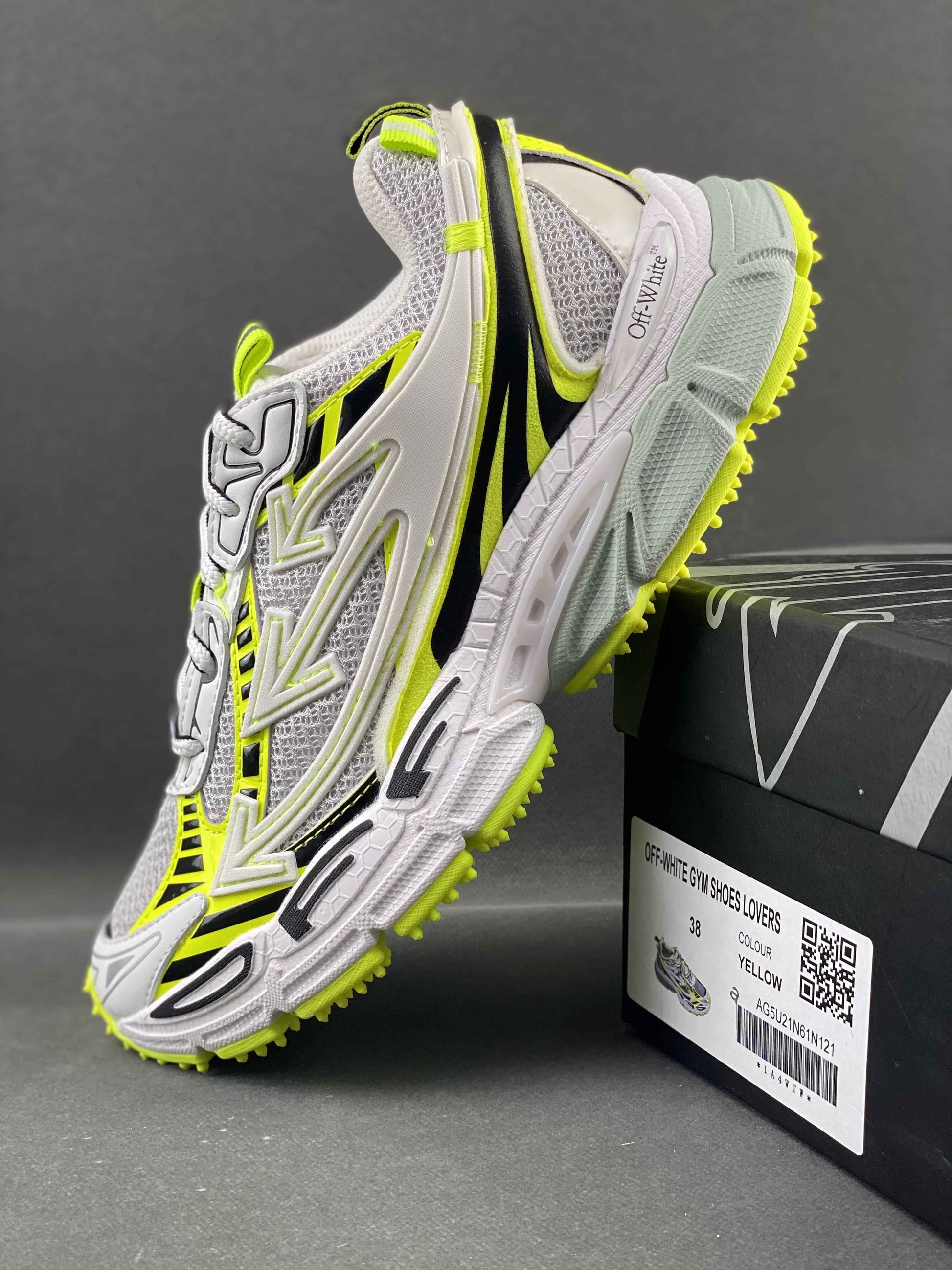Custom OW x Virgil Abloh OW1101 SneakerNational