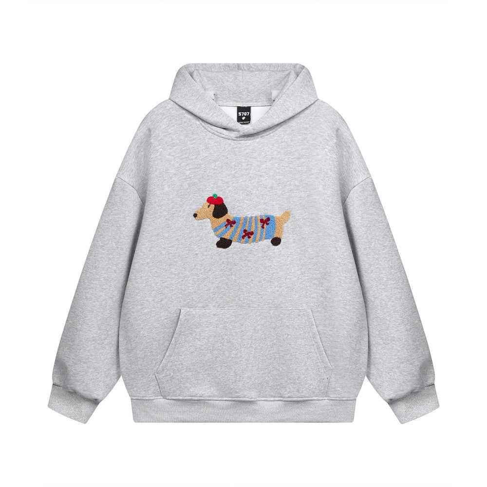 Cartoon Dachshund | Oversized Hoodie