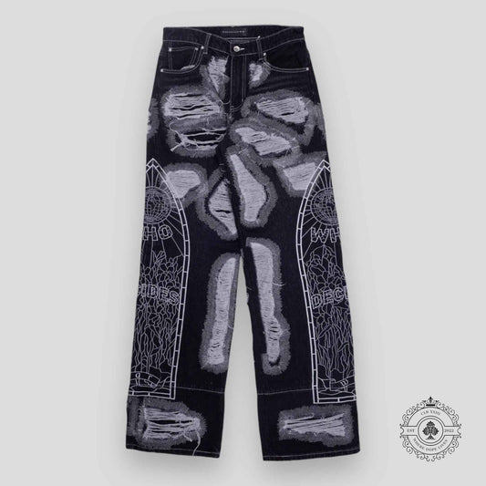 Who Decides War Ultra Flare Window Denim in Coal