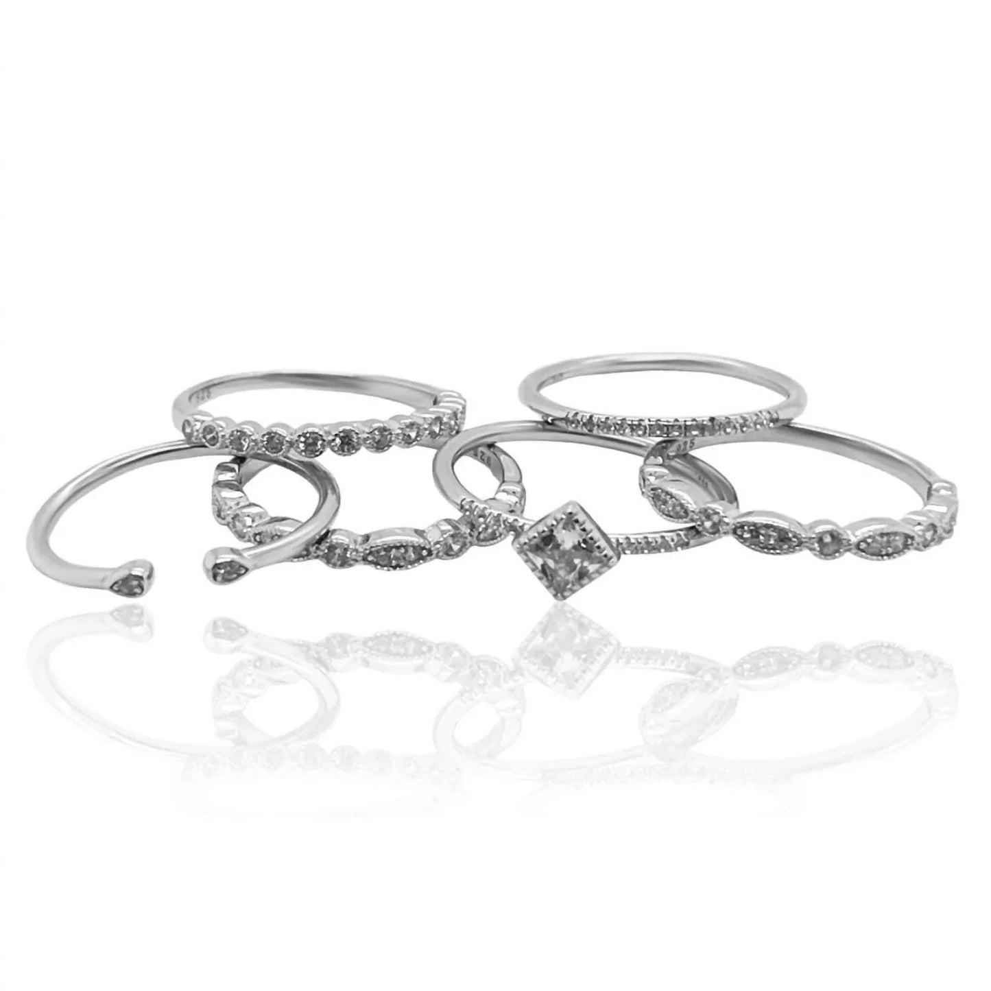 Women's Marbella Stackable Ring Set