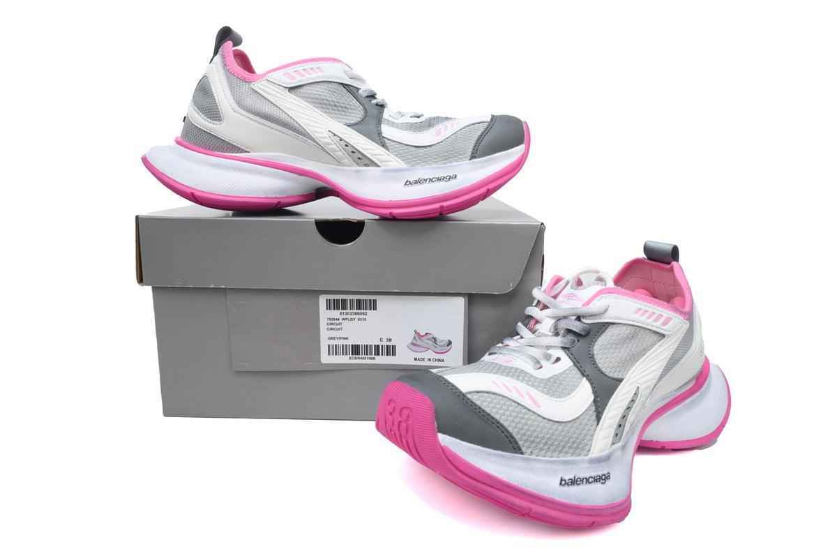 Custom BLCG Grey Pink Sneakers WFLGY SneakerNational