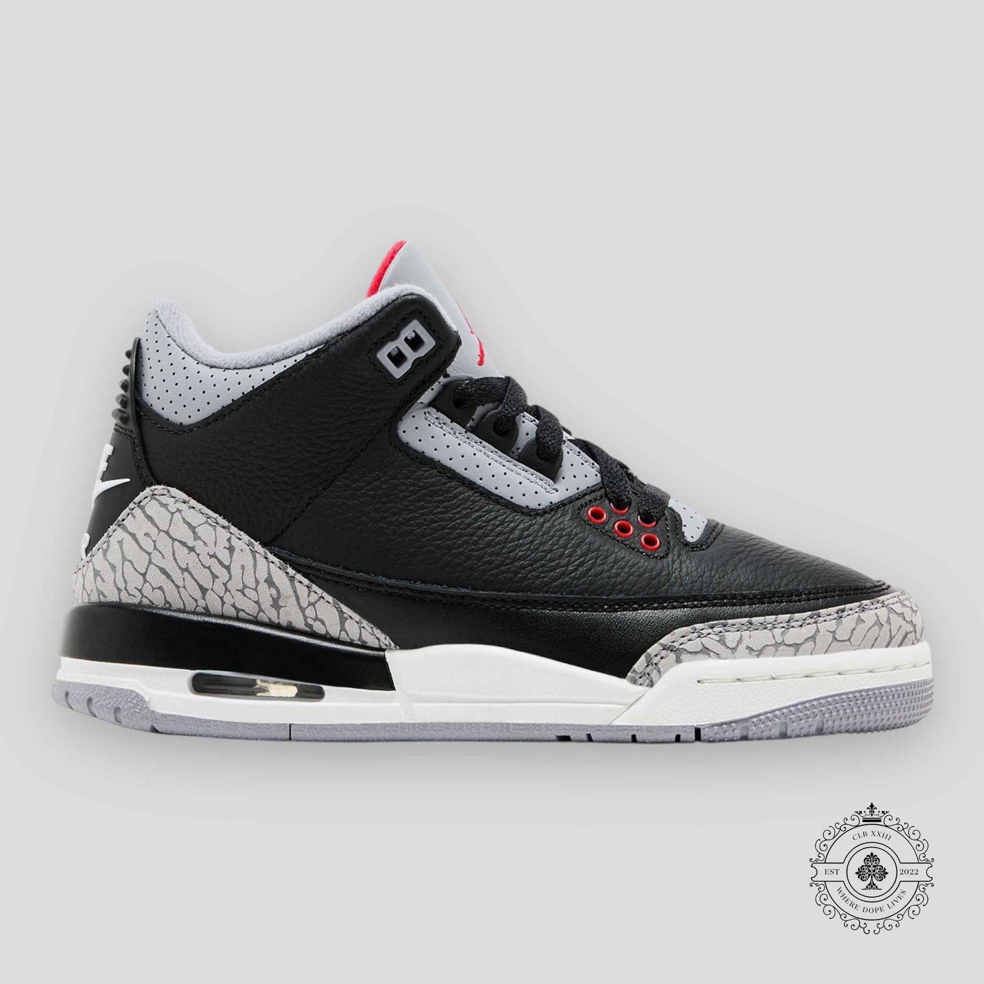 Air Jordan 3 Retro Black Cement (2024) (GS)
