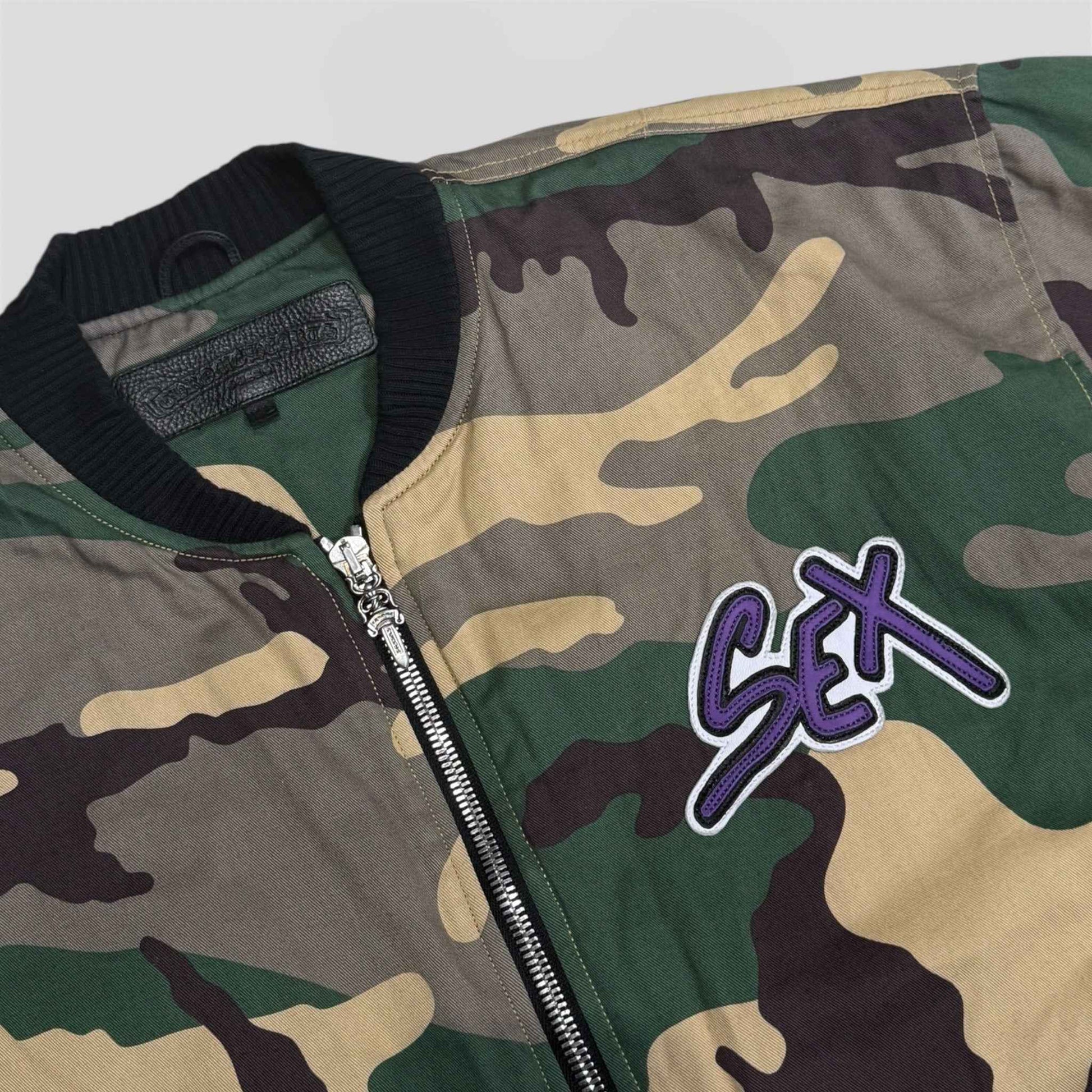 Chrome Hearts Matty Boy Sex Records Bomber Jacket