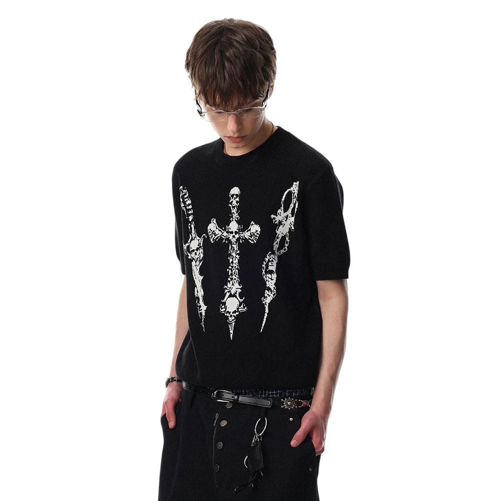 Bonecross Knit T-shirt