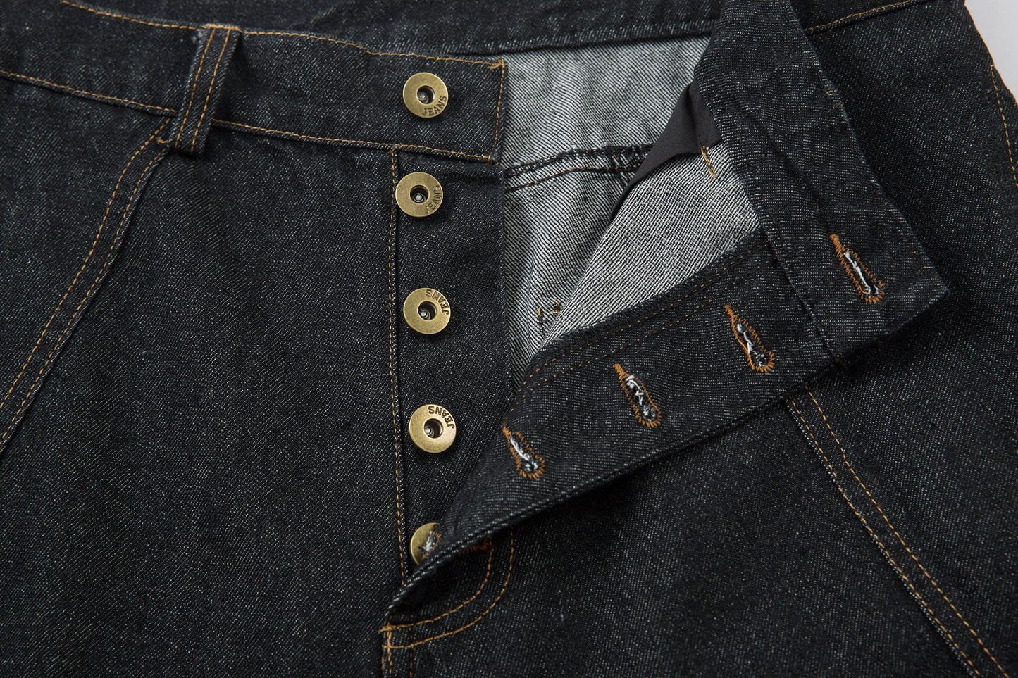 Minimal Panel Cut | Baggy Jeans