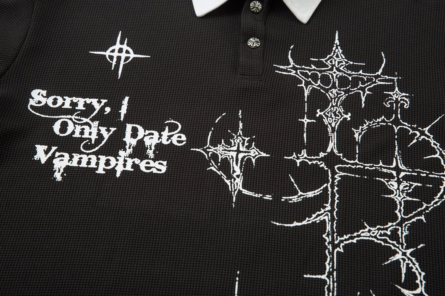 Vampire Graphic Design | Layered Sweatshirt
