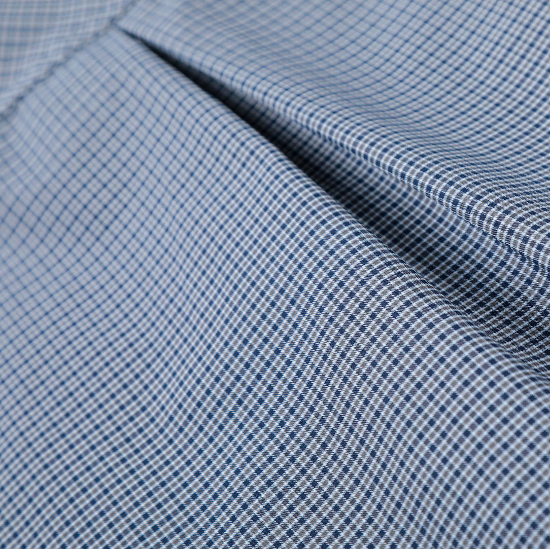 Slate Grid Short Sleeve Shirt