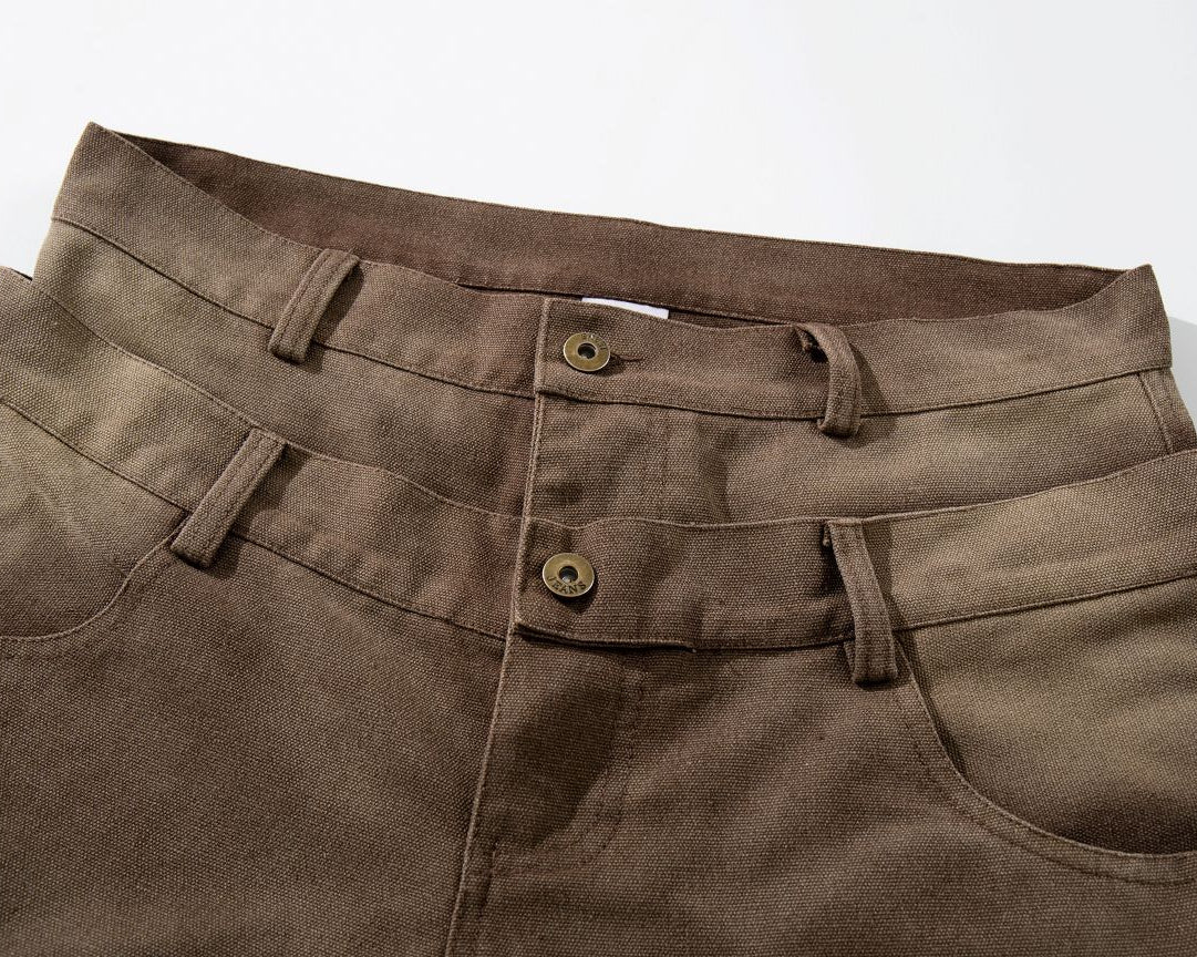 The Dual Band Sun Fade Baggy Jeans