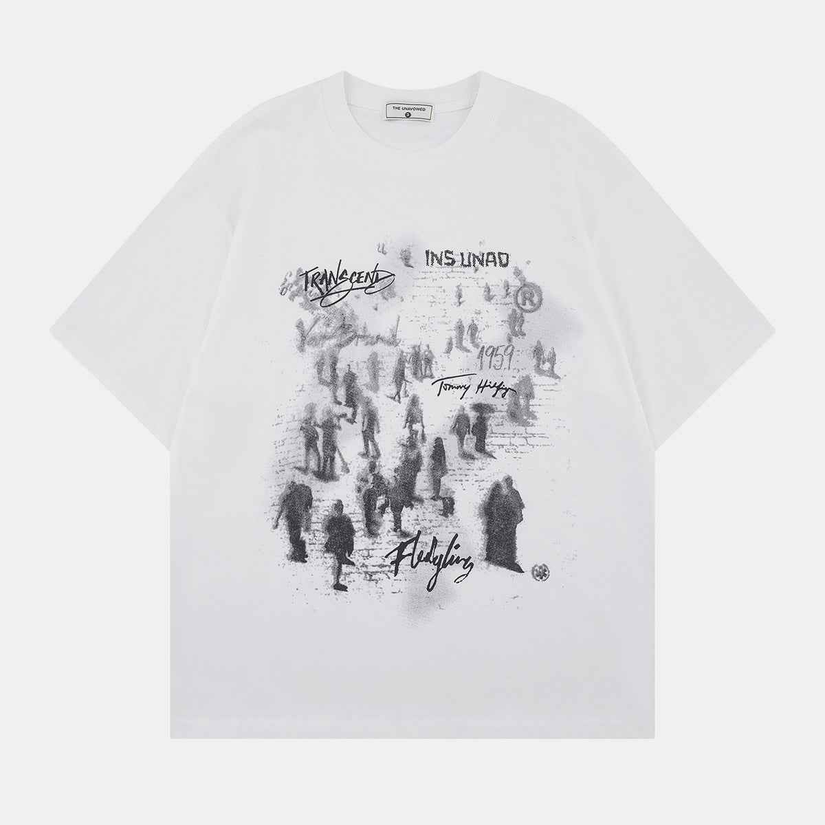 Crowd Print | Graffiti T-Shirt