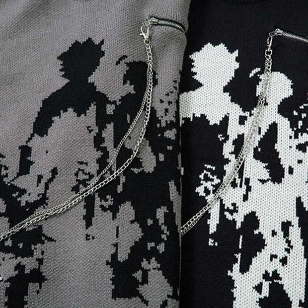 The Industrial Link Star Sweater