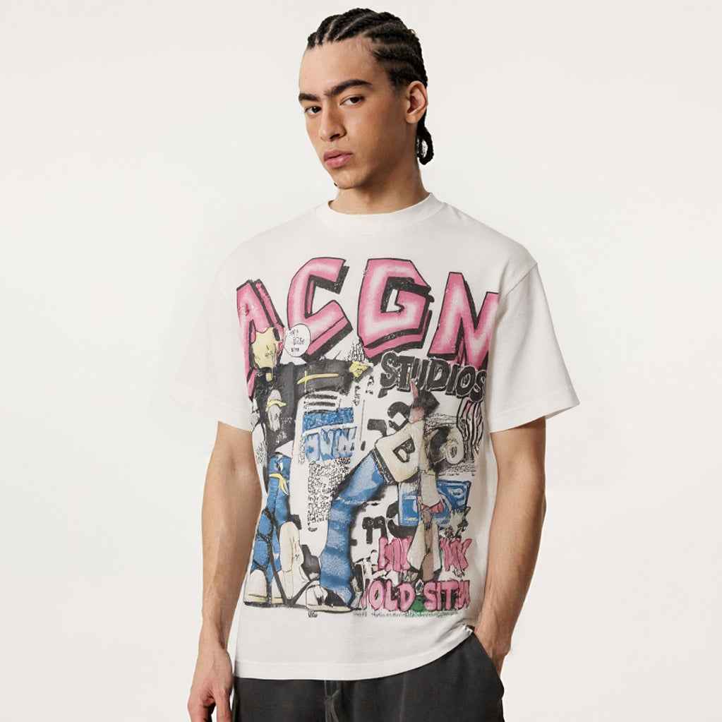 ACGN Graffiti | Graphic Print T-Shirt