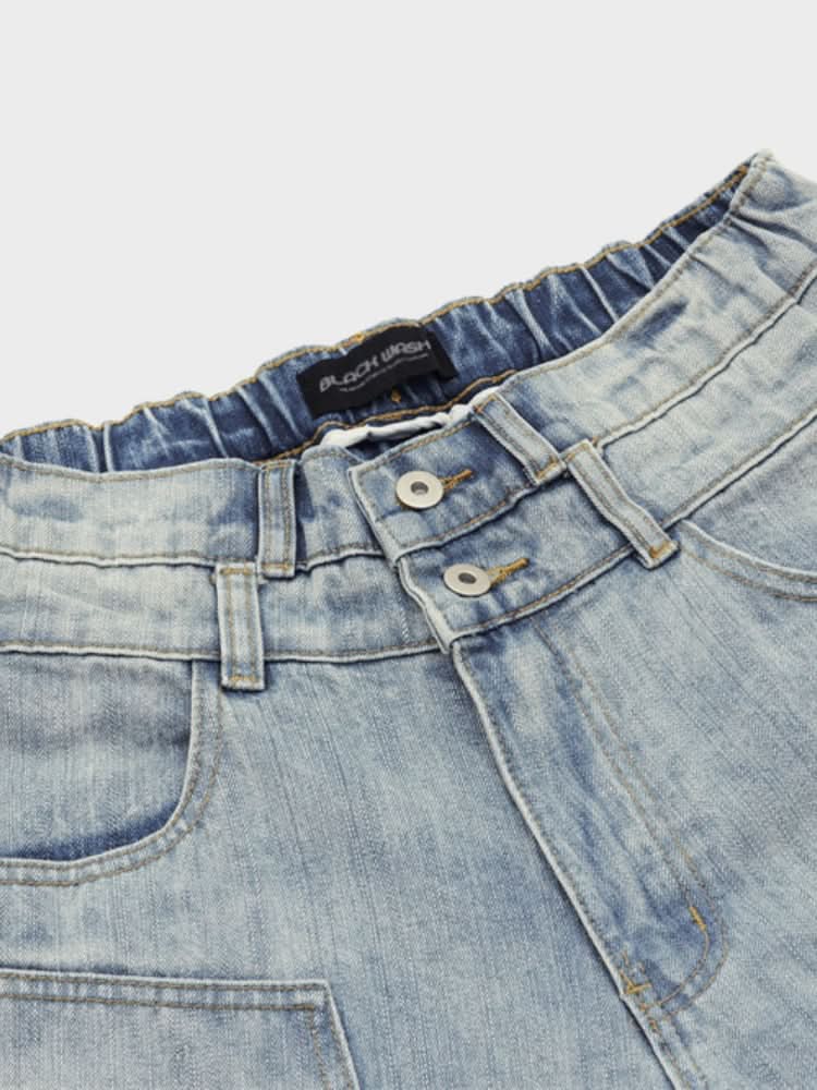 Denim Jorts Duble