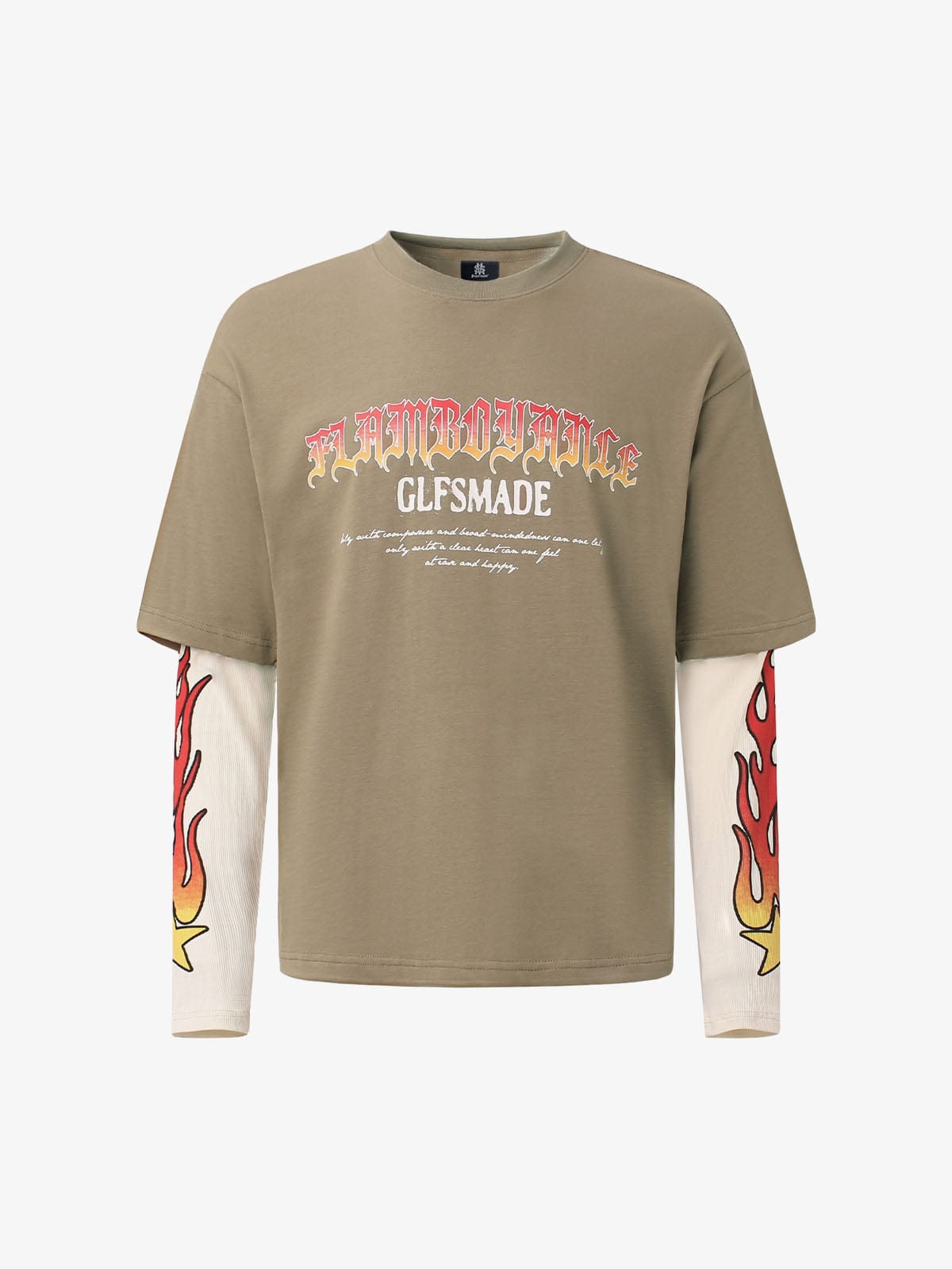 Long Sleeve Gradient Letters