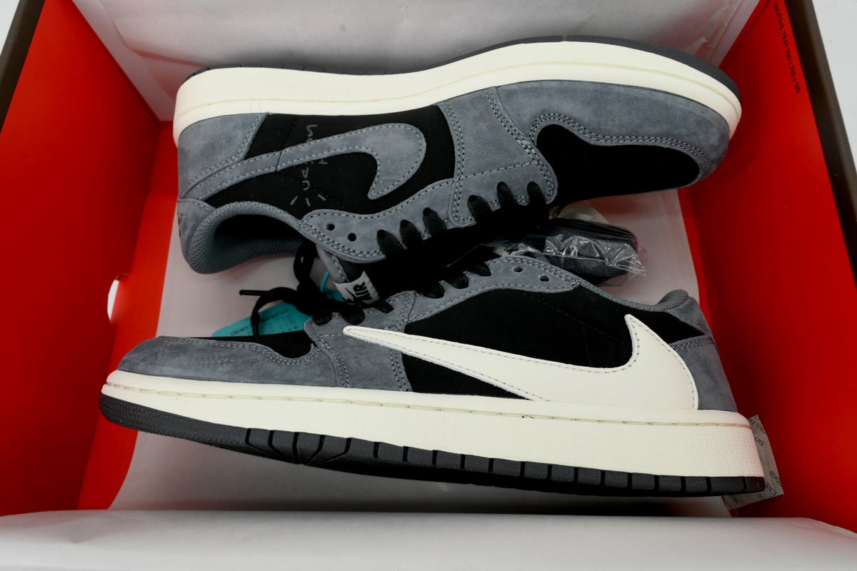 Travis Scott x Air Jordan 1 Retro Low OG 'Black and Gray'