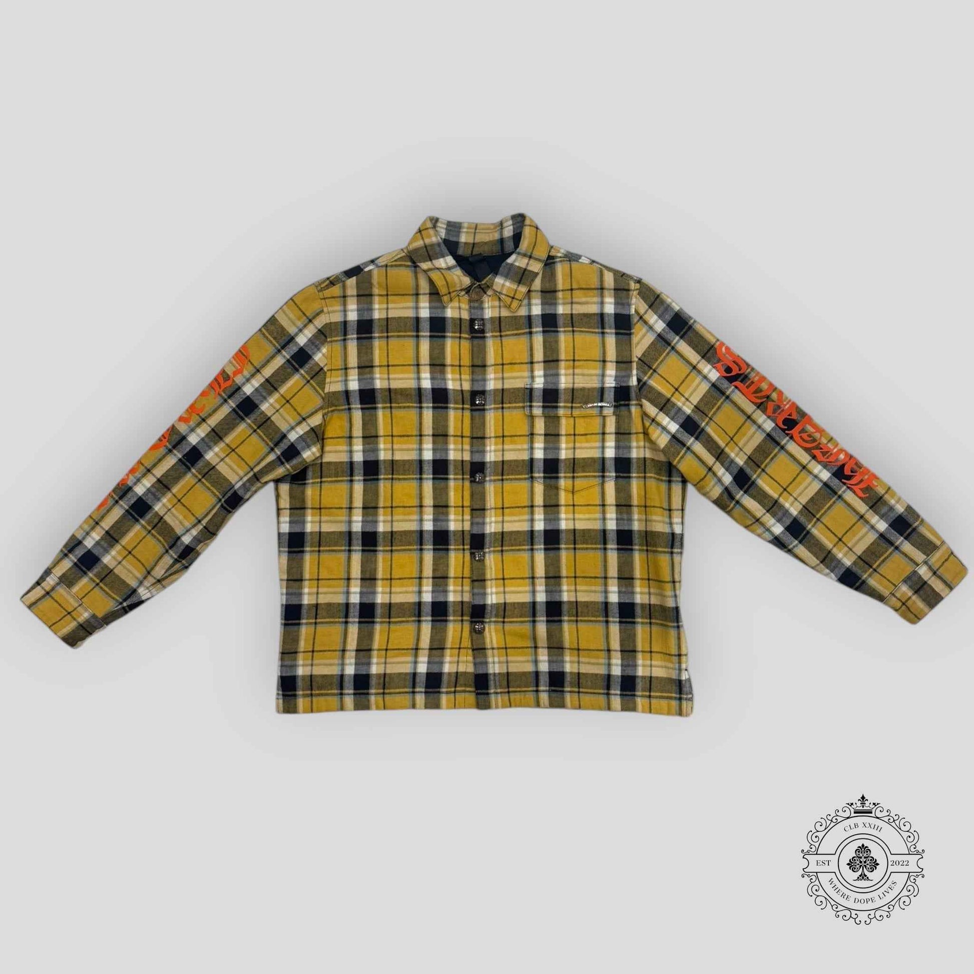 Chrome Hearts Padded Flannel Shirt
