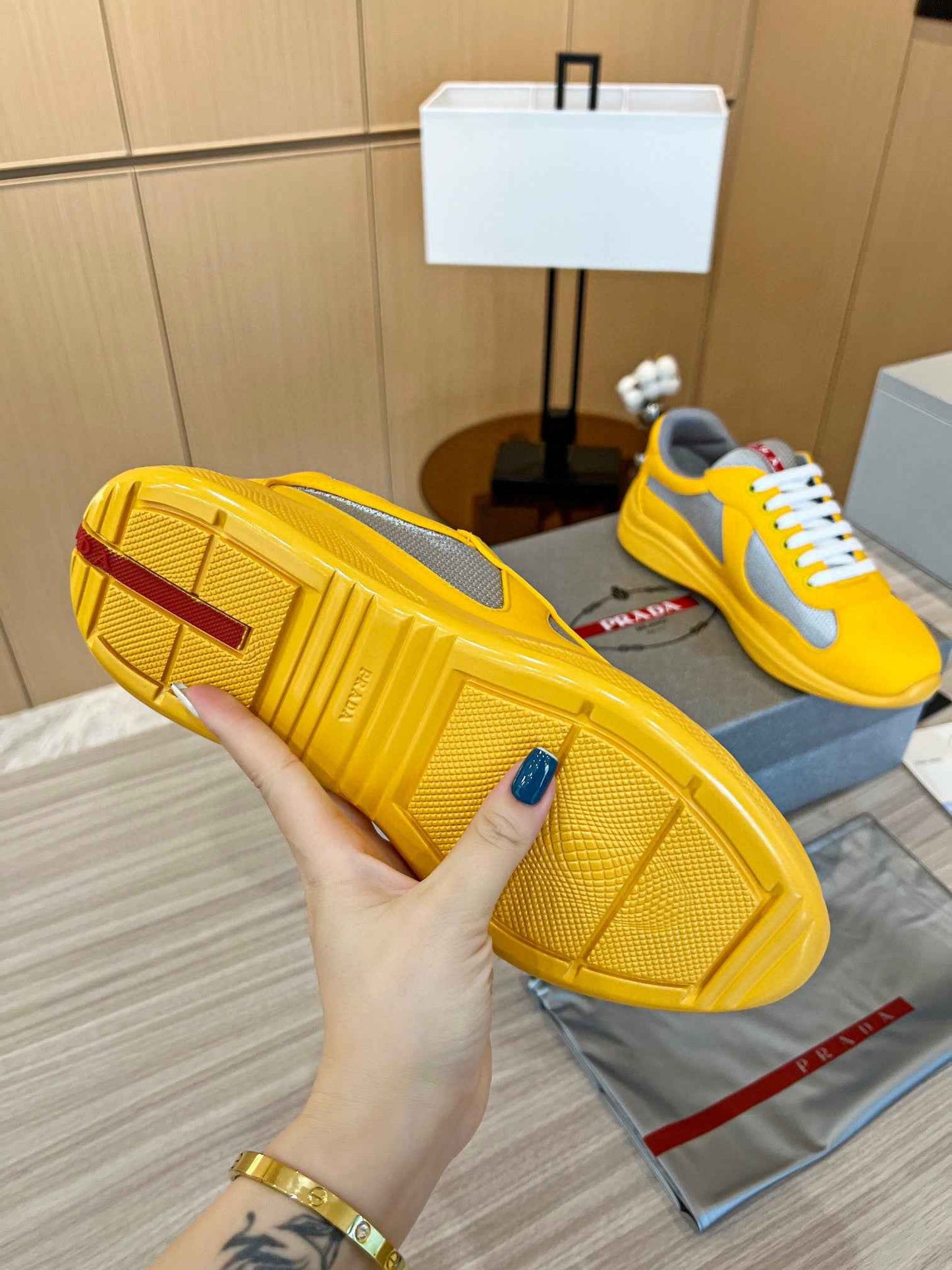 America's Cup Sneaker Prada