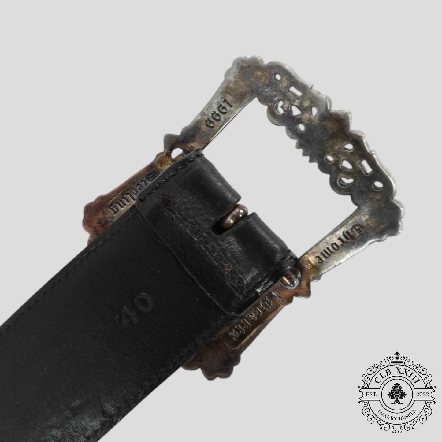 Chrome Hearts Filigree Square Belt