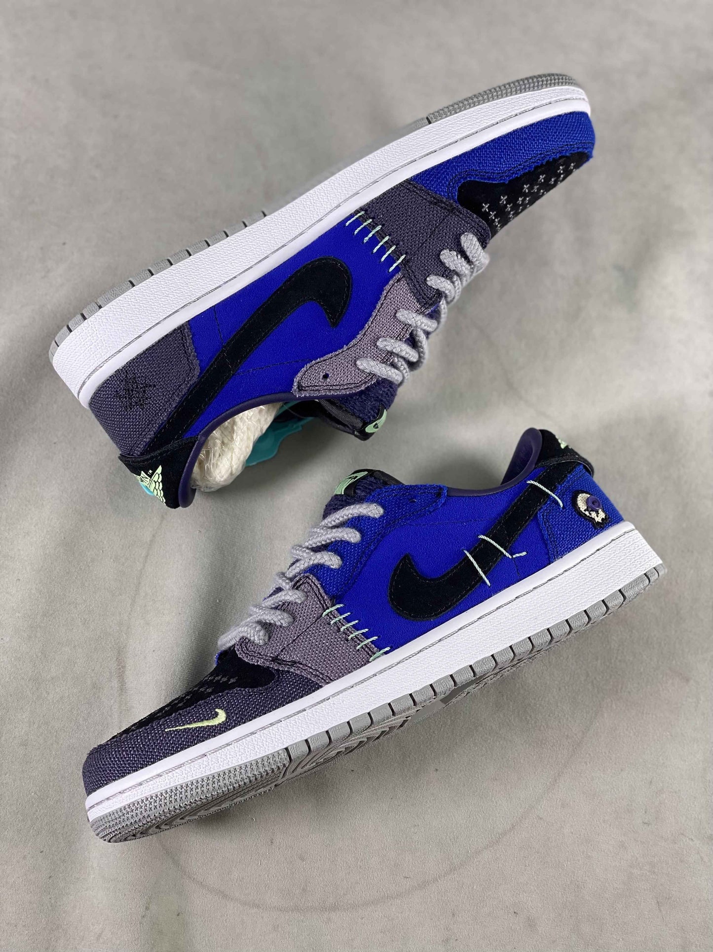 Custom Air Jordan 1 Voodoo Alternate Low OG ZION Sneakers SneakerNational
