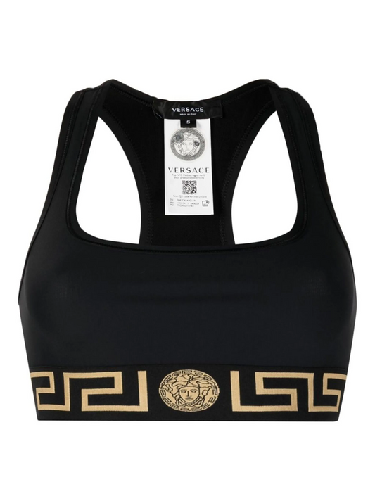 Versace Women La Greca Sports Bra