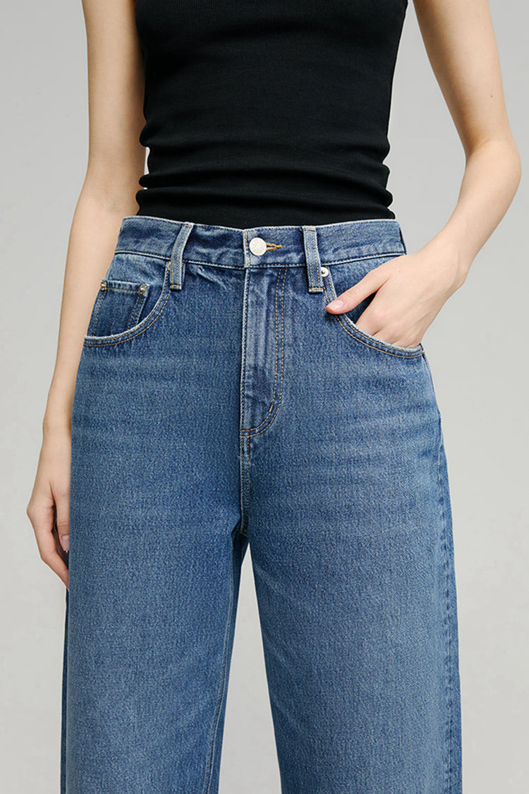 Moon Curve Jeans HJ031 - JUSTLUXURY