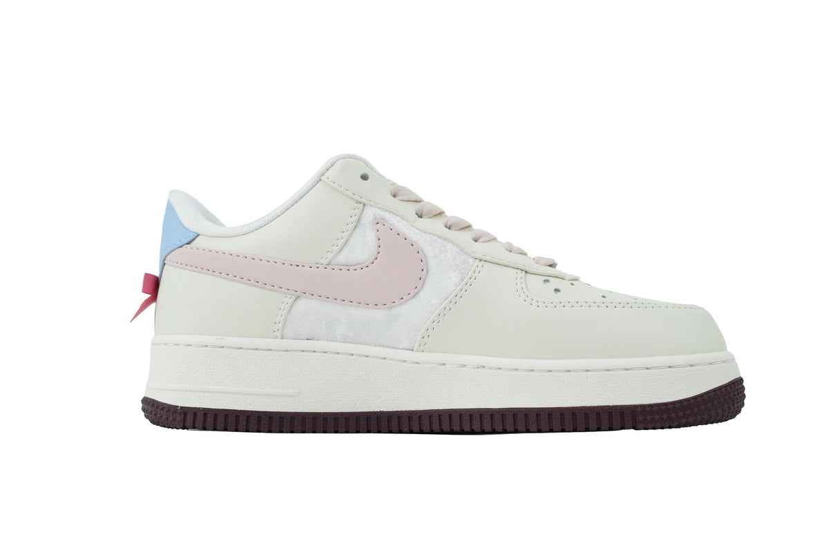 LUW Select: Wmns Air Force 1 'Valentine's Day' - Cream, White & Soft Pink Edition