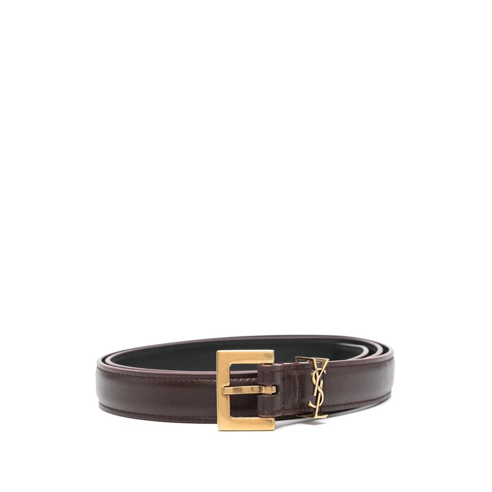 Saint Laurent Red Belts Women