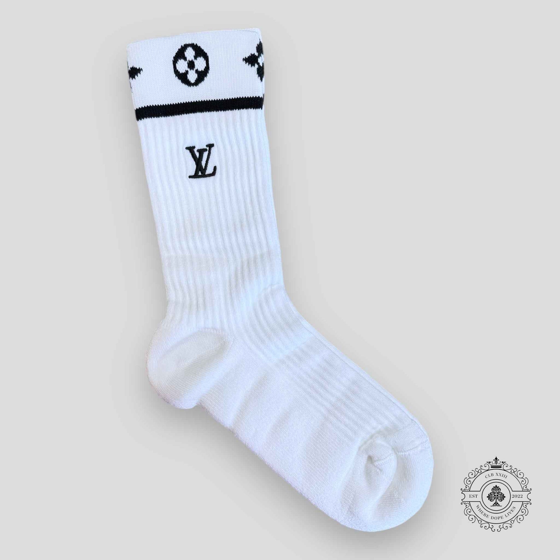 Louis Vuitton LV Sporty Socks in White