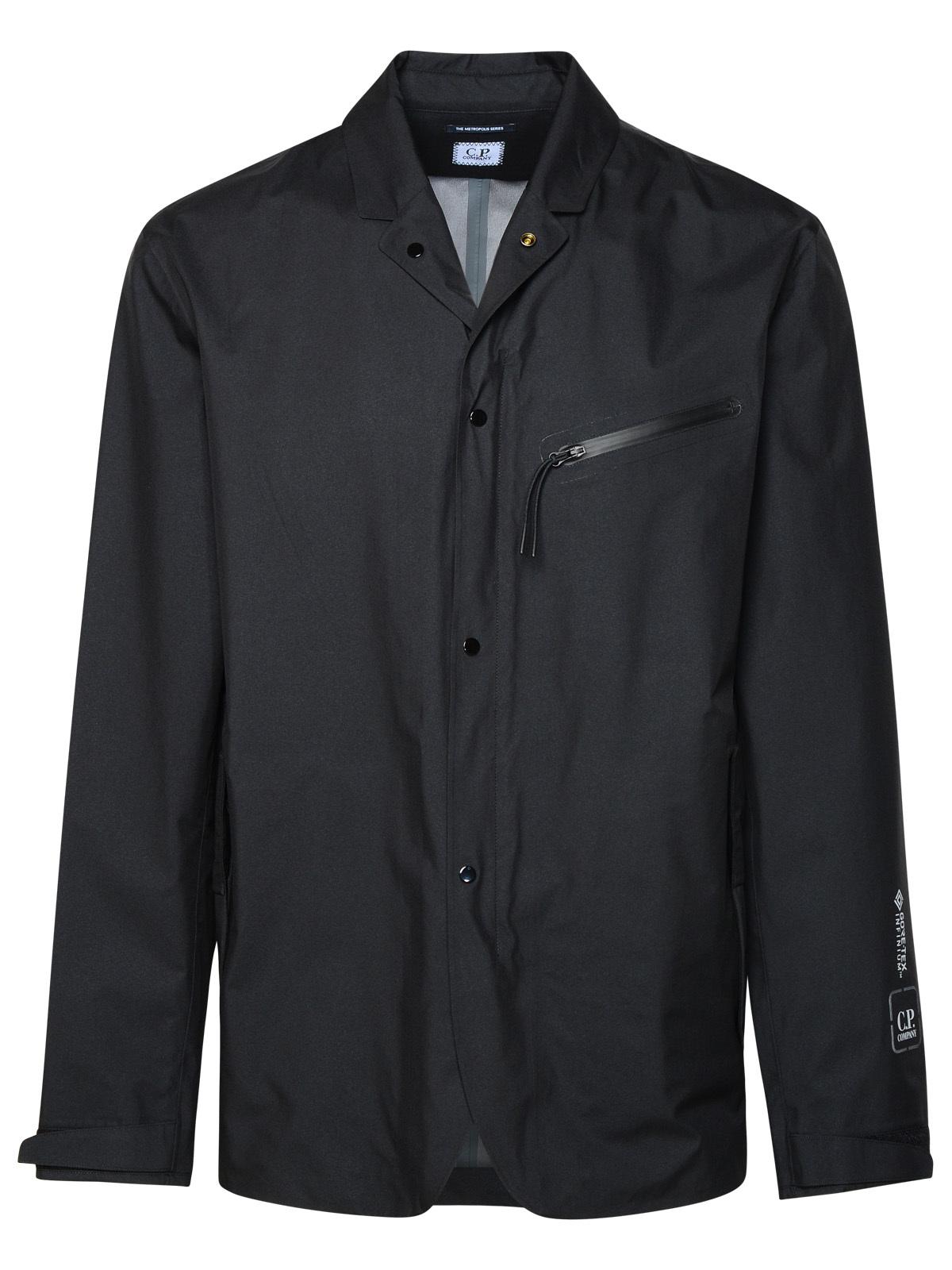 C.P. Company 'Goretex' Black Nylon Blazer Men