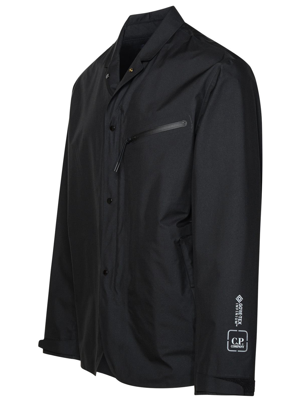 C.P. Company 'Goretex' Black Nylon Blazer Men