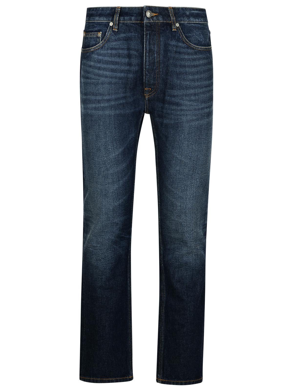 Palm Angels Blue Denim Jeans Men