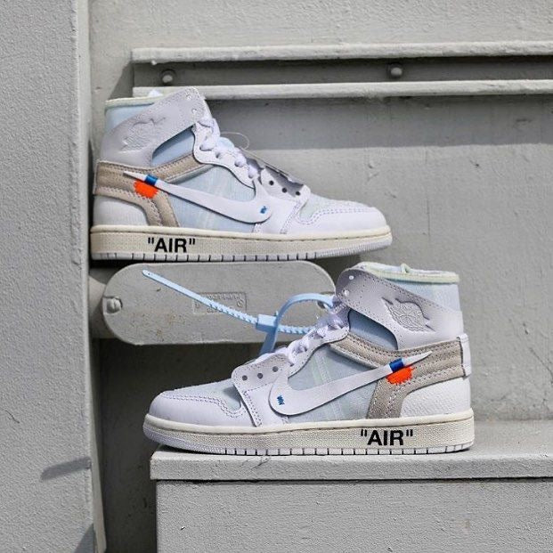 Air Jordan 1 OFF-White Virgil Abloh Sneakers