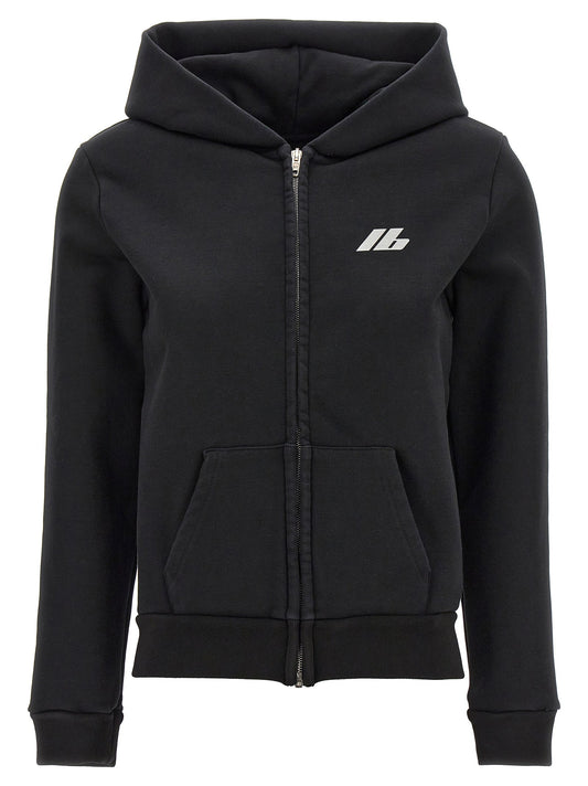 Balenciaga Women Logo Print Hoodie