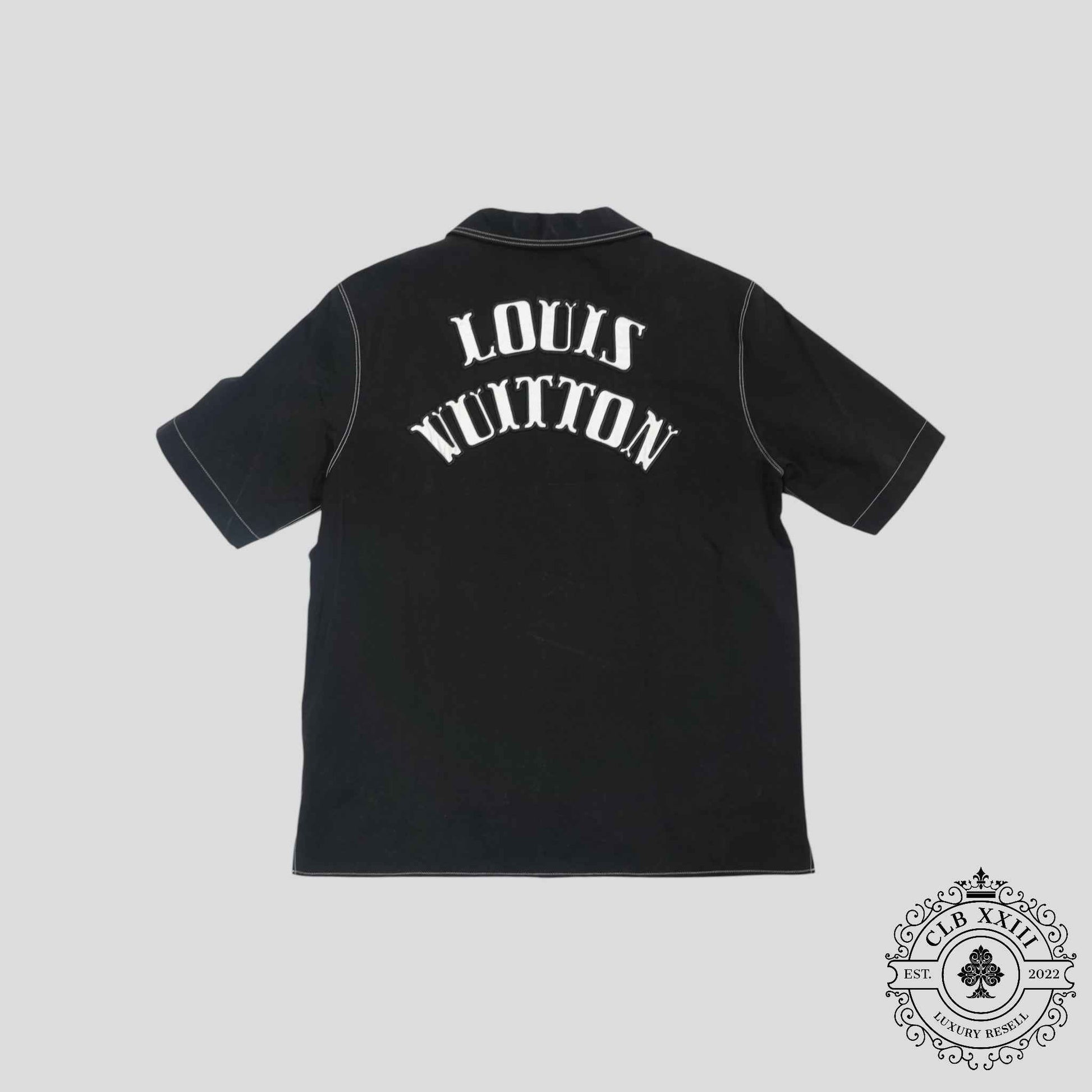 Louis Vuitton Button Up Shirt in Black