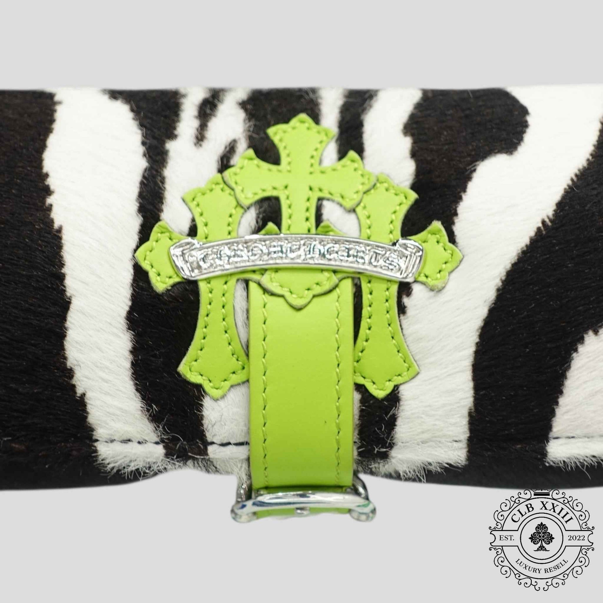 Chrome Hearts Zebra Print Watch Roll