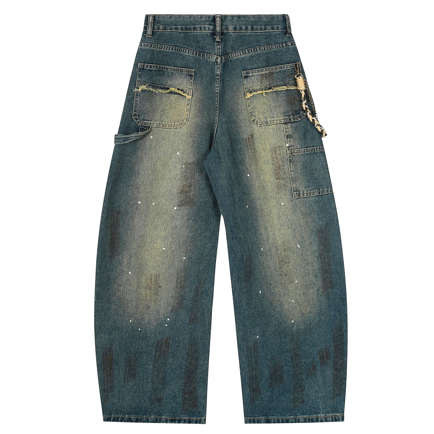 Midnight Fade | Oversized Vintage Wash Jeans