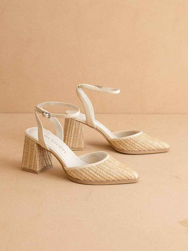 The Princess | Natural Pointed Toe Heel