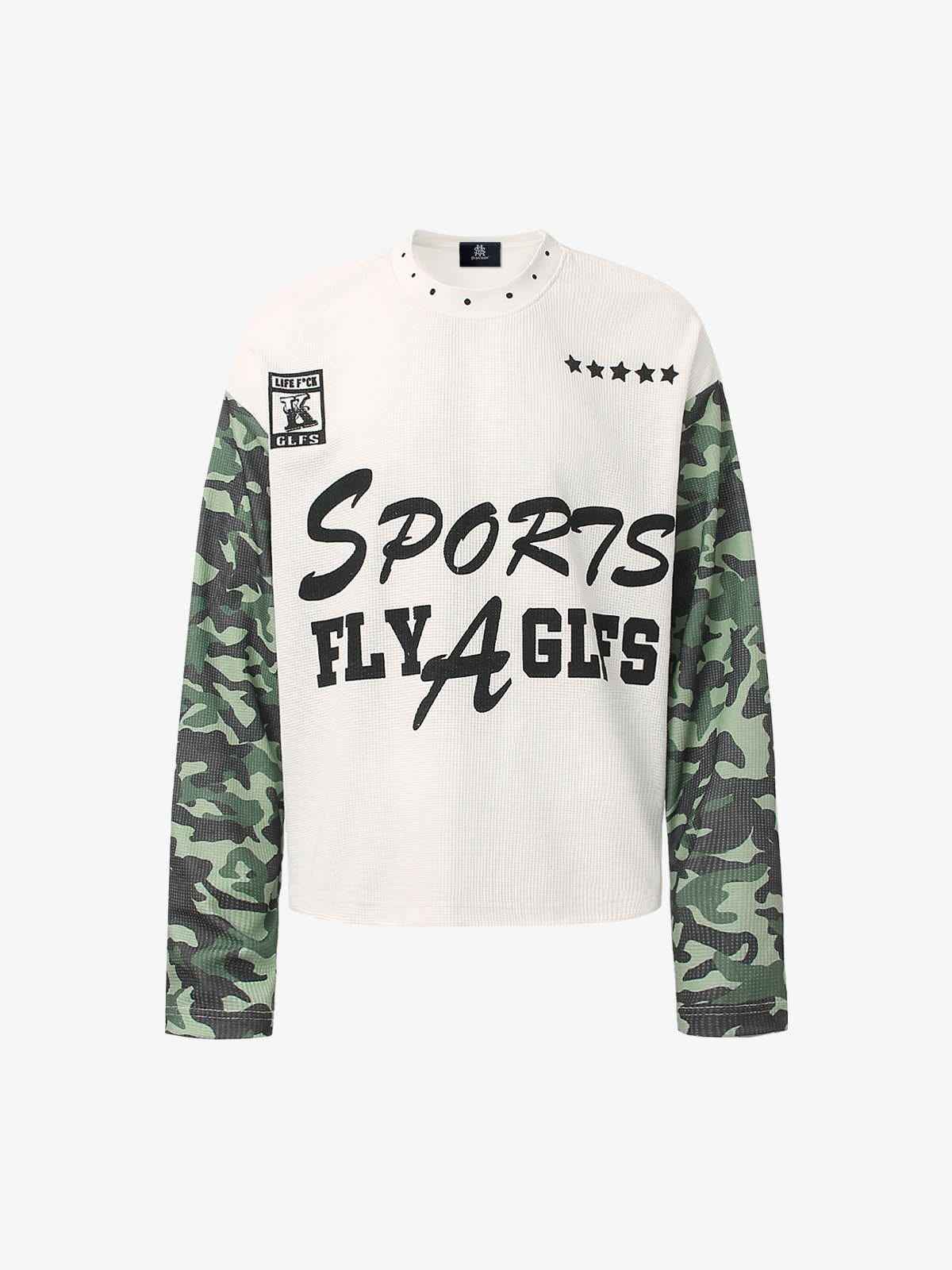 Long Sleeve Camo Patch