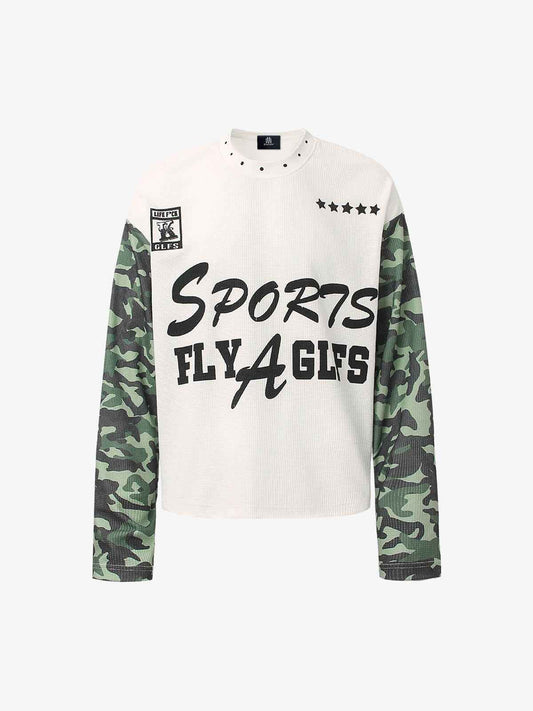 Long Sleeve Camo Patch