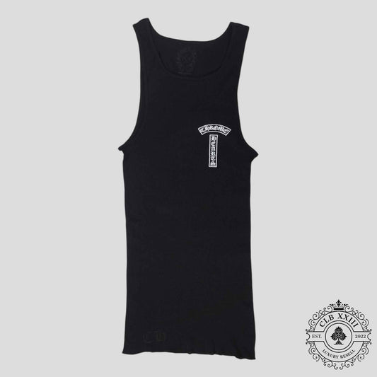 Chrome Hearts Cross Tank Top in Black