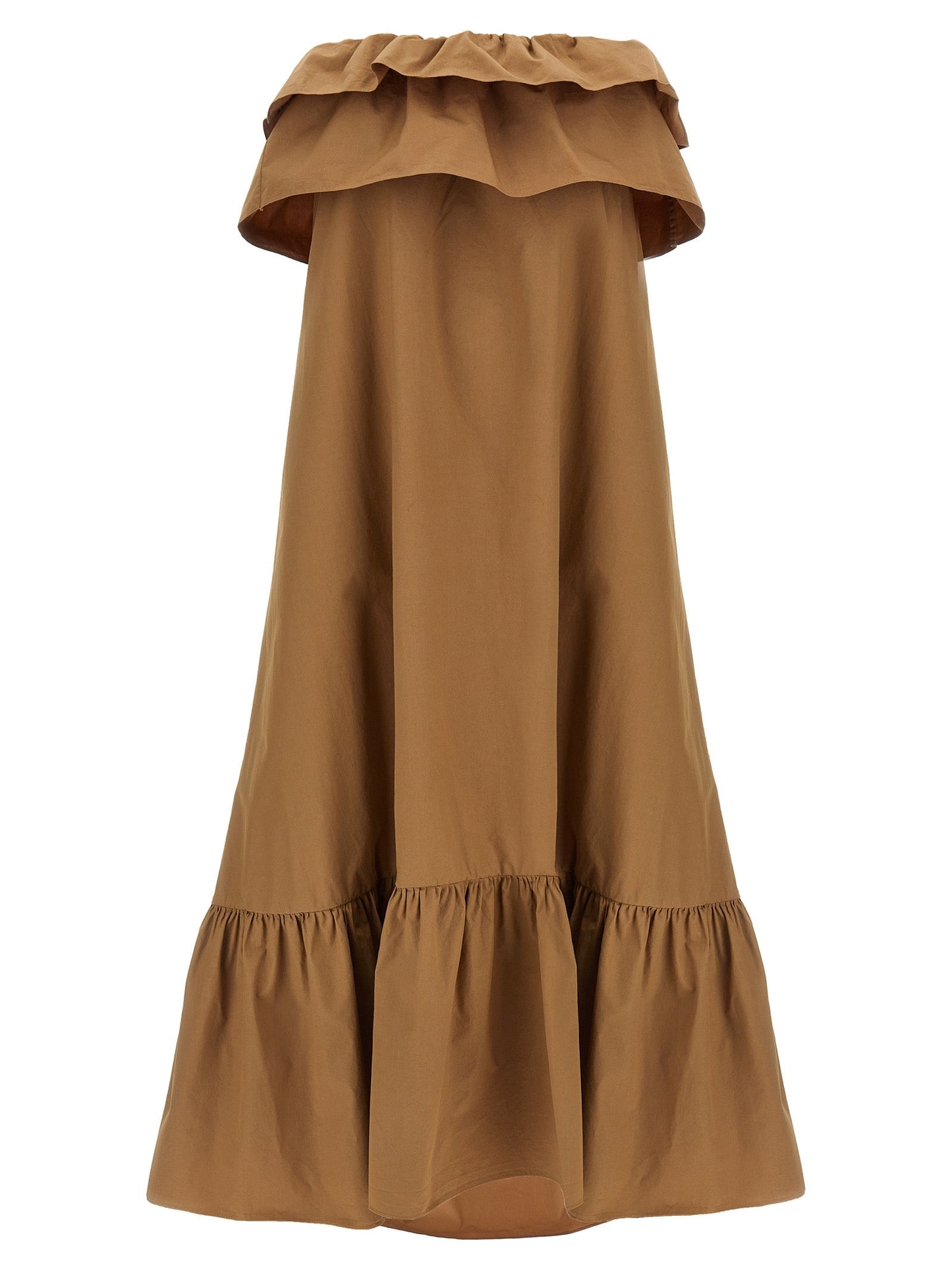 Saint Laurent Women Flounce Dress