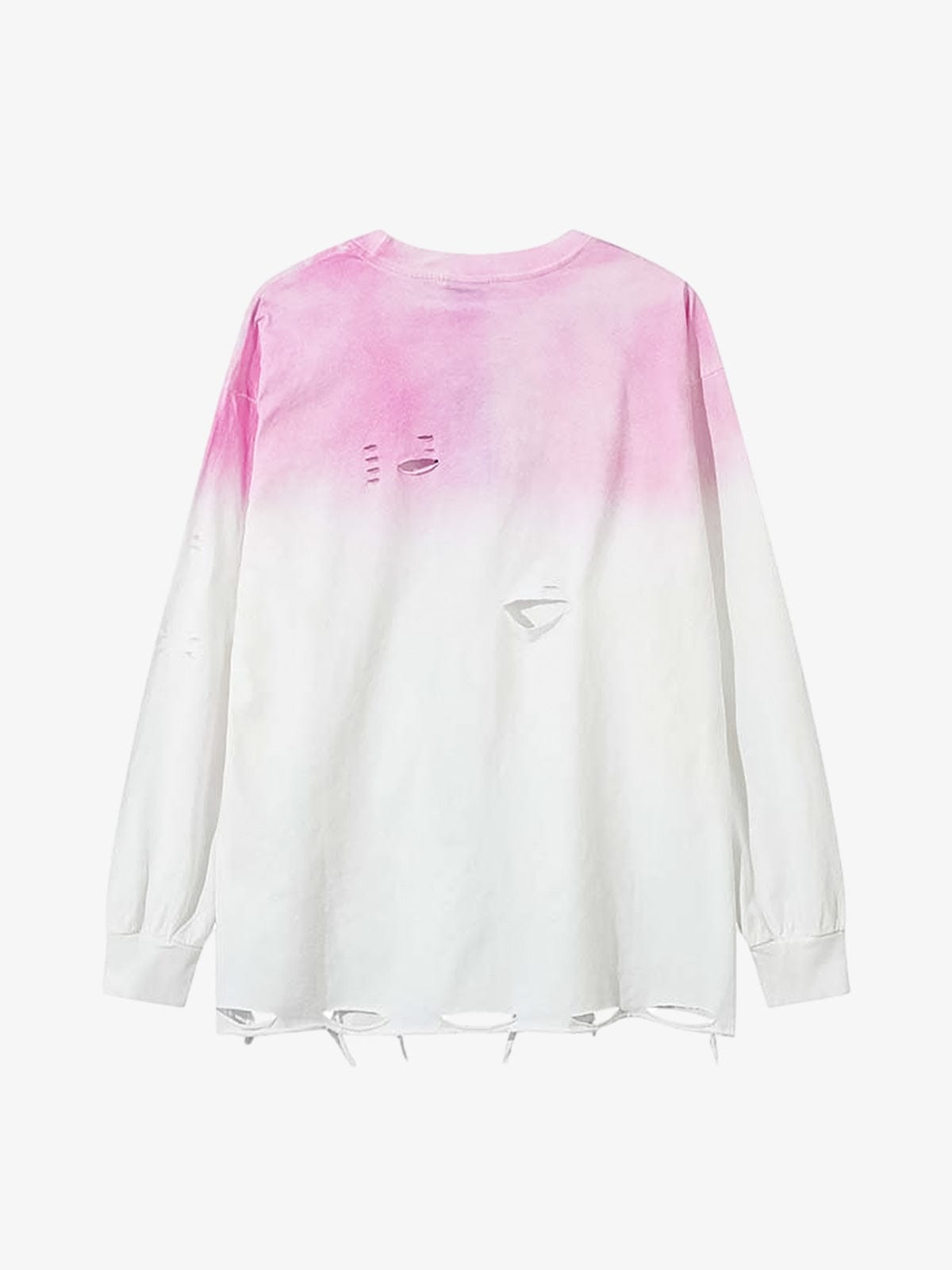 Long Sleeve Holey Fade