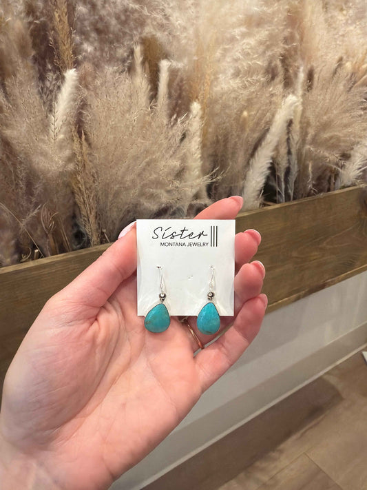 Swan Drop Earrings