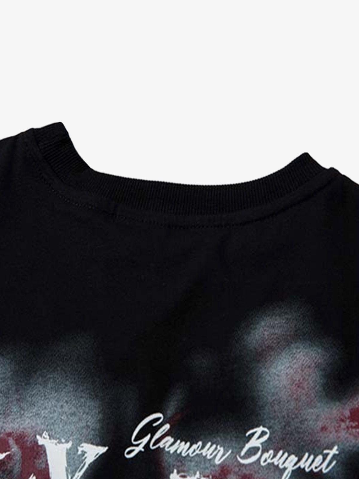 Long Sleeve Butterfly Script
