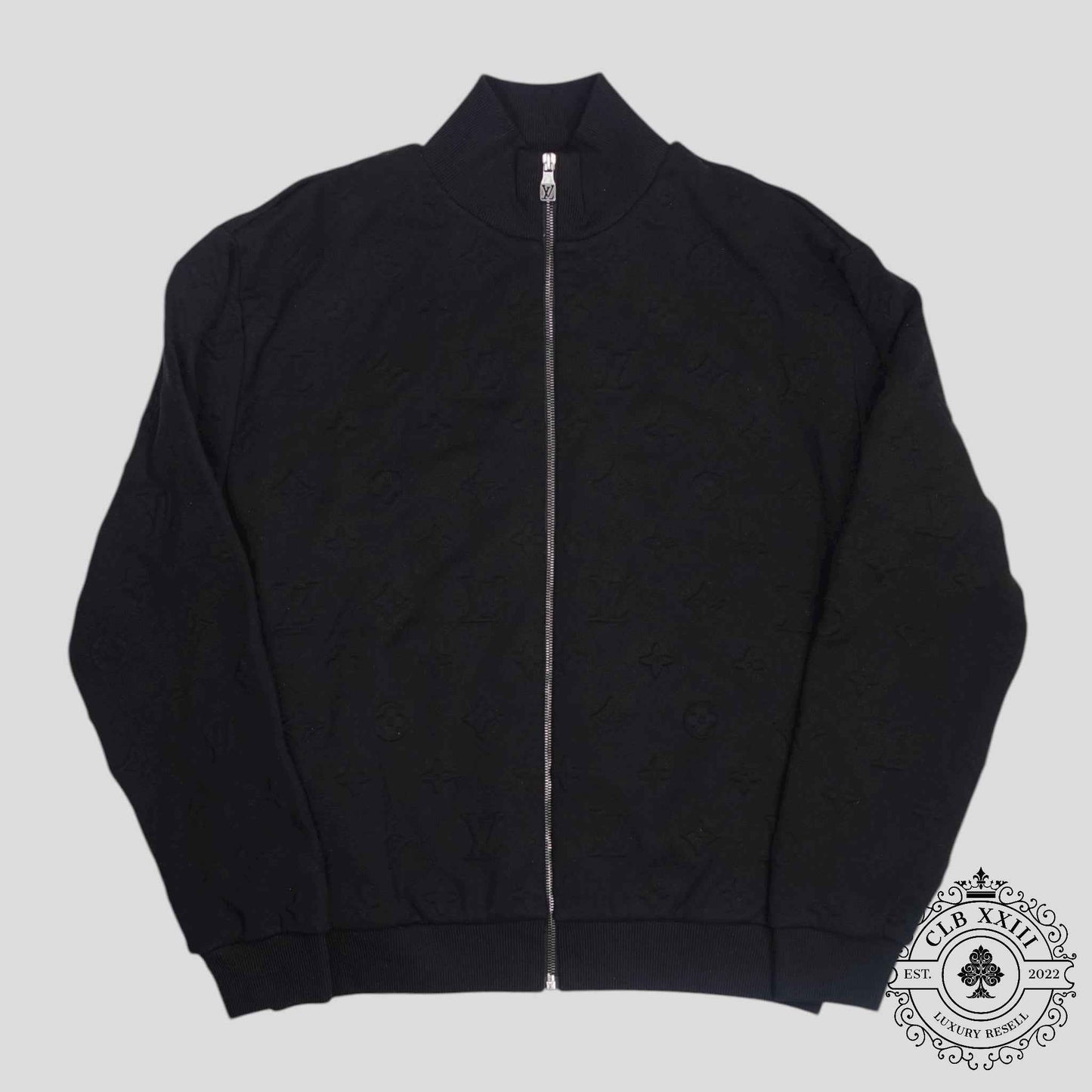 Louis Vuitton Embossed Monogram Tracktop in Black