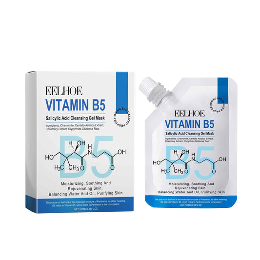 EELHOE Vitamin B5 Salicylic Acid Gel Mask Gently Cleans Pores And Blackheads To Nourish And Moisturize Skin